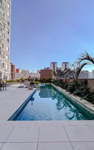Apartamento para alugar com 34m², 1 quarto e 1 vagaÁrea comum - Piscina