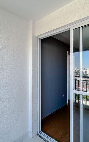 Apartamento para alugar com 34m², 1 quarto e 1 vagaVaranda