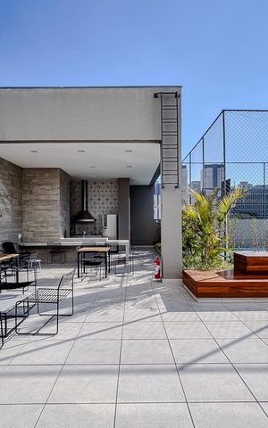 Apartamento para alugar com 34m², 1 quarto e 1 vagaÁrea comum - Churrasqueira