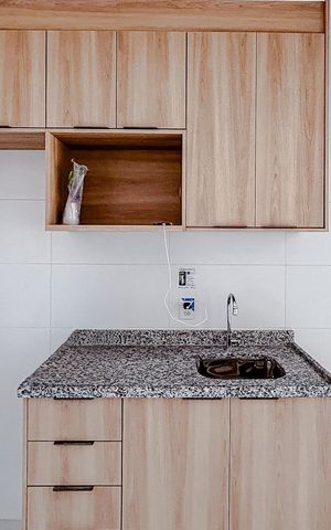 Apartamento para alugar com 34m², 1 quarto e 1 vagaCozinha