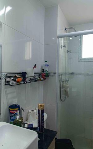 Apartamento à venda com 50m², 2 quartos e 1 vaga Apartamento à venda com 50m², 2 quartos e 1 vagaBanheiro