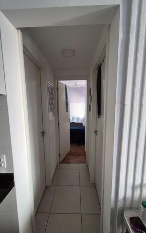 Apartamento para alugar com 34m², 2 quartos e sem vaga Apartamento para alugar com 34m², 2 quartos e sem vagaCorredor