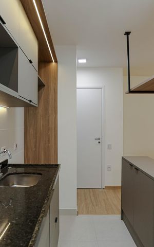 Apartamento para alugar com 57m², 2 quartos e 2 vagas Apartamento para alugar com 57m², 2 quartos e 2 vagasCozinha