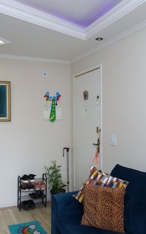 Apartamento à venda com 47m², 2 quartos e 1 vagaSala