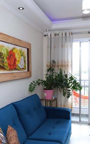 Apartamento à venda com 47m², 2 quartos e 1 vagaSala