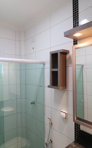 Apartamento para alugar com 90m², 3 quartos e 2 vagasBanheiro Social