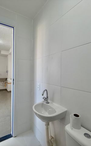 Apartamento para alugar com 34m², 2 quartos e sem vaga Apartamento para alugar com 34m², 2 quartos e sem vagaBanheiro