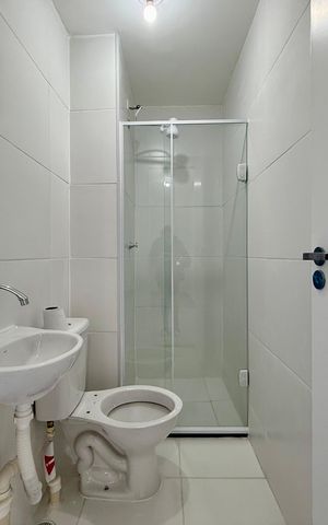 Apartamento para alugar com 34m², 2 quartos e sem vaga Apartamento para alugar com 34m², 2 quartos e sem vagaBanheiro
