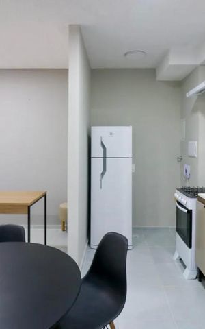 Apartamento para alugar com 34m², 2 quartos e sem vaga Apartamento para alugar com 34m², 2 quartos e sem vagaSalão de Festas