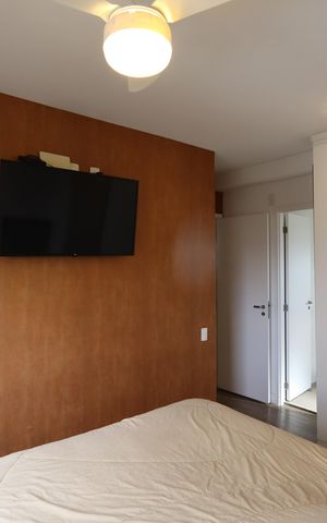 Apartamento à venda com 117m², 3 quartos e 2 vagasQuarto 2 - Suíte 2