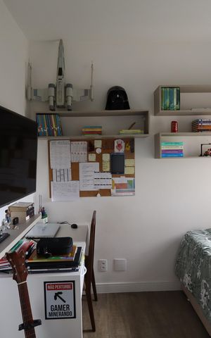 Apartamento à venda com 117m², 3 quartos e 2 vagasQuarto 1 - Suíte 1