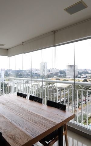 Apartamento à venda com 117m², 3 quartos e 2 vagasVaranda