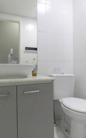 Apartamento para alugar com 55m², 2 quartos e 1 vagaBanheiro Social