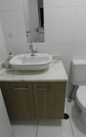 Apartamento para alugar com 55m², 2 quartos e 1 vagaQuarto 2 - Suíte