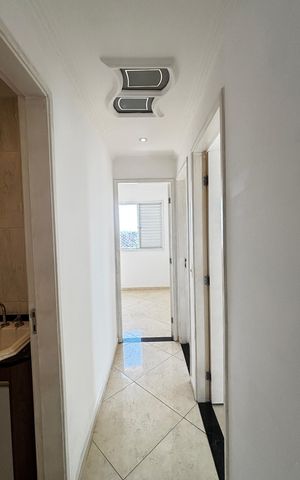 Apartamento para alugar com 66m², 3 quartos e 2 vagas Apartamento para alugar com 66m², 3 quartos e 2 vagasCorredor