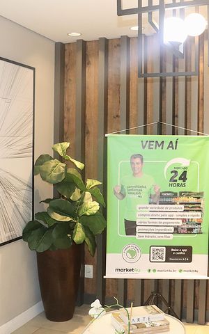 Apartamento à venda com 40m², 1 quarto e sem vagaHall Social