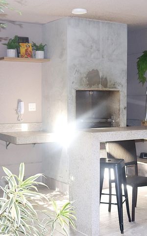 Apartamento à venda com 40m², 1 quarto e sem vagaChurrasqueir