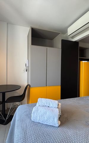 Studio para alugar com 25m², 1 quarto e 1 vaga
