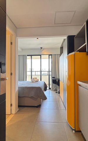 Studio para alugar com 25m², 1 quarto e 1 vaga Studio para alugar com 25m², 1 quarto e 1 vagaStudio