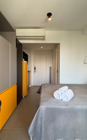 Studio para alugar com 25m², 1 quarto e 1 vaga Studio para alugar com 25m², 1 quarto e 1 vagaStudio