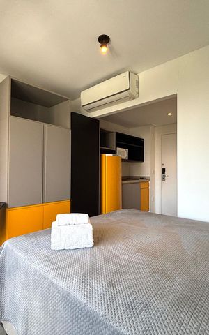Studio para alugar com 25m², 1 quarto e 1 vaga