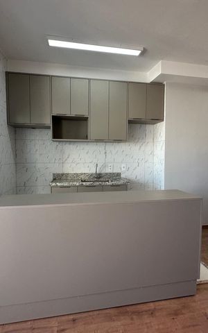 Apartamento para alugar com 55m², 2 quartos e 2 vagas Apartamento para alugar com 55m², 2 quartos e 2 vagasCozinha