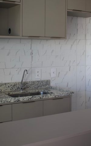 Apartamento para alugar com 55m², 2 quartos e 2 vagas Apartamento para alugar com 55m², 2 quartos e 2 vagasCozinha