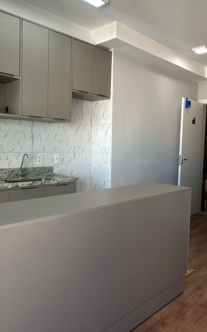 Apartamento para alugar com 55m², 2 quartos e 2 vagas Apartamento para alugar com 55m², 2 quartos e 2 vagasCozinha