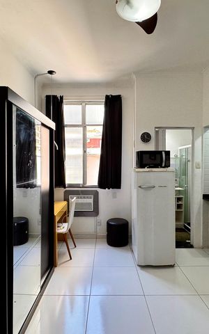 Studio à venda com 17m², 1 quarto e sem vaga