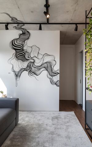 Apartamento à venda com 74m², 1 quarto e 2 vagas Apartamento à venda com 74m², 1 quarto e 2 vagasCorredor
