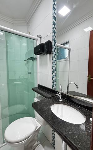 Apartamento para alugar com 50m², 2 quartos e 1 vaga Apartamento para alugar com 50m², 2 quartos e 1 vagaBanheiro