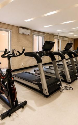Studio à venda com 33m², 1 quarto e sem vaga Studio à venda com 33m², 1 quarto e sem vagaAcademia
