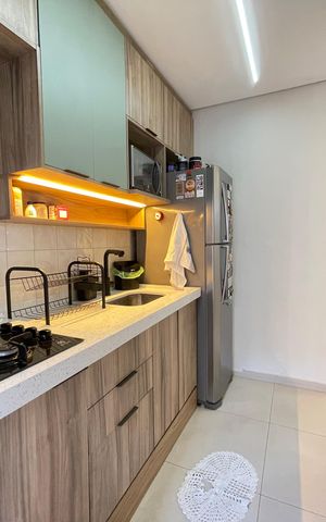 Apartamento para alugar com 44m², 2 quartos e 1 vaga Apartamento para alugar com 44m², 2 quartos e 1 vagaCozinha