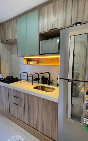 Apartamento para alugar com 44m², 2 quartos e 1 vaga Apartamento para alugar com 44m², 2 quartos e 1 vagaCozinha