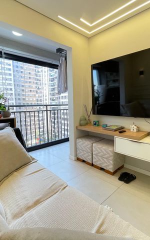 Apartamento para alugar com 44m², 2 quartos e 1 vaga Apartamento para alugar com 44m², 2 quartos e 1 vagaSala
