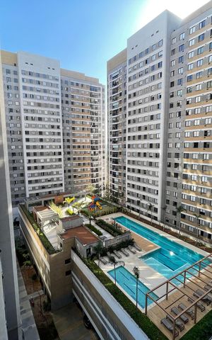 Apartamento para alugar com 44m², 2 quartos e 1 vaga Apartamento para alugar com 44m², 2 quartos e 1 vagaVista do quarto 2