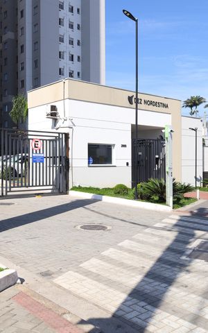 Apartamento à venda com 36m², 2 quartos e sem vagaPlaca GRANDE instalada na fachada do condomínio, dia 29.07.2026 - Código da placa: HBJM-1998