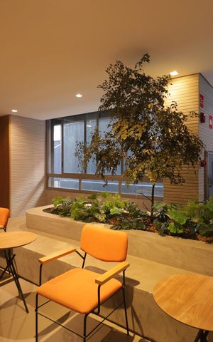 Studio para alugar com 27m², 1 quarto e sem vagaLavanderia