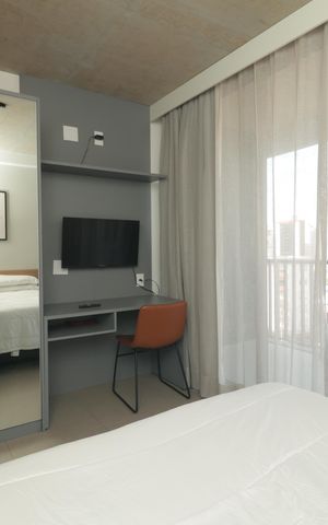 Studio para alugar com 27m², 1 quarto e sem vagaStudio