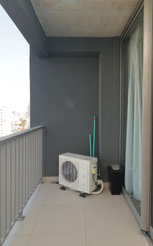 Studio para alugar com 27m², 1 quarto e sem vagaVaranda
