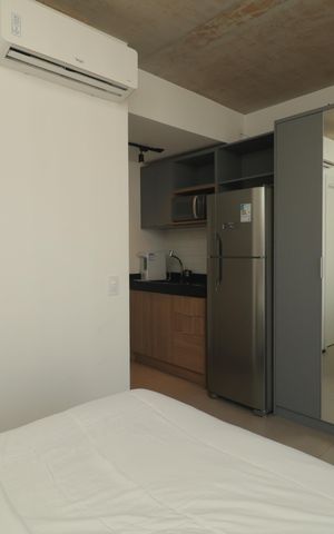 Studio para alugar com 27m², 1 quarto e sem vagaStudio