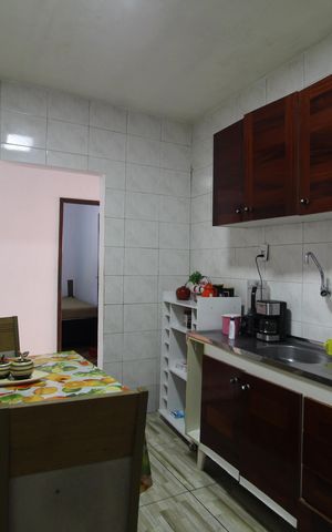 Casa de condomínio para alugar com 100m², 2 quartos e 1 vagaCozinha 1