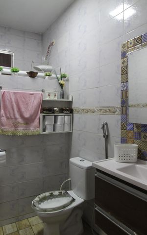 Casa de condomínio para alugar com 100m², 2 quartos e 1 vagaBanheiro