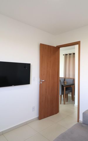 Apartamento para alugar com 55m², 2 quartos e 1 vagaQuarto 1 - Sala de TV