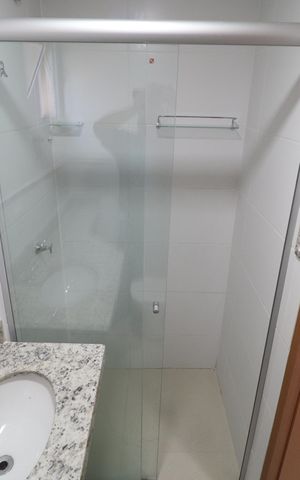 Apartamento para alugar com 55m², 2 quartos e 1 vagaBanheiro Social