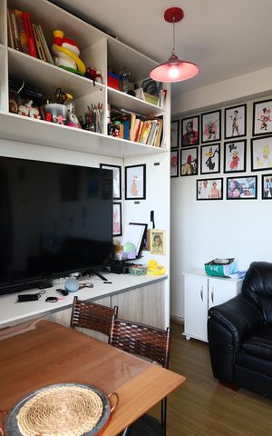 Apartamento à venda com 55m², 2 quartos e 1 vagaSala