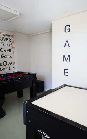 Apartamento à venda com 55m², 2 quartos e 1 vagaÁrea comum - Sala de jogos