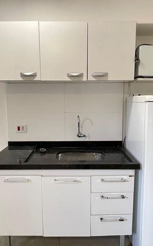 Studio para alugar com 25m², 1 quarto e sem vaga Studio para alugar com 25m², 1 quarto e sem vagaStudio