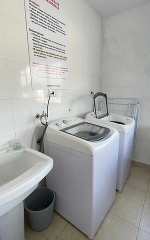 Studio para alugar com 25m², 1 quarto e sem vaga Studio para alugar com 25m², 1 quarto e sem vagaÁrea comum - Lavanderia