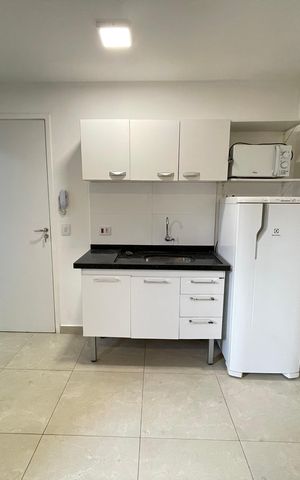 Studio para alugar com 25m², 1 quarto e sem vaga Studio para alugar com 25m², 1 quarto e sem vagaStudio